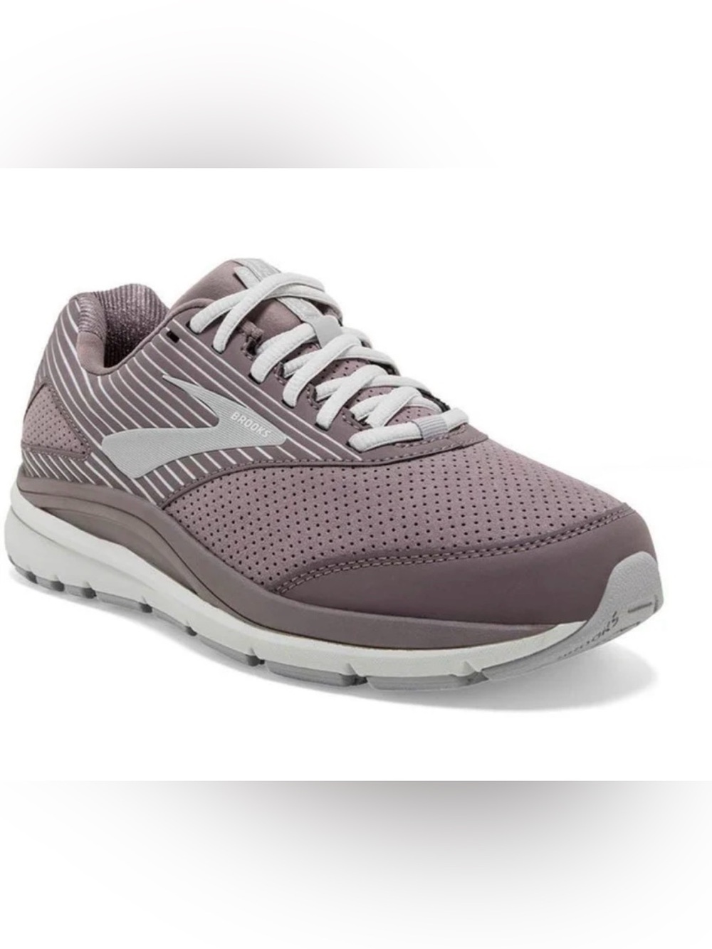 Brooks Women's Lavender Athletic Walking Shoe with White Accents
